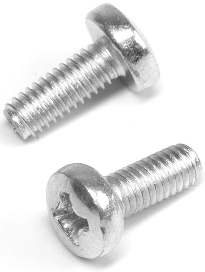 Винт с полусферической головкой DIN7985 цинк, 4х10, полная резьба, 750 шт