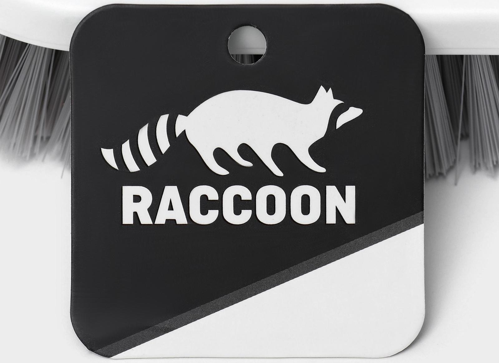 Щетка утюжок Raccoon Meli, бамбуковая ручка, 14,5×5,8×9 см, ворс 2,5 см