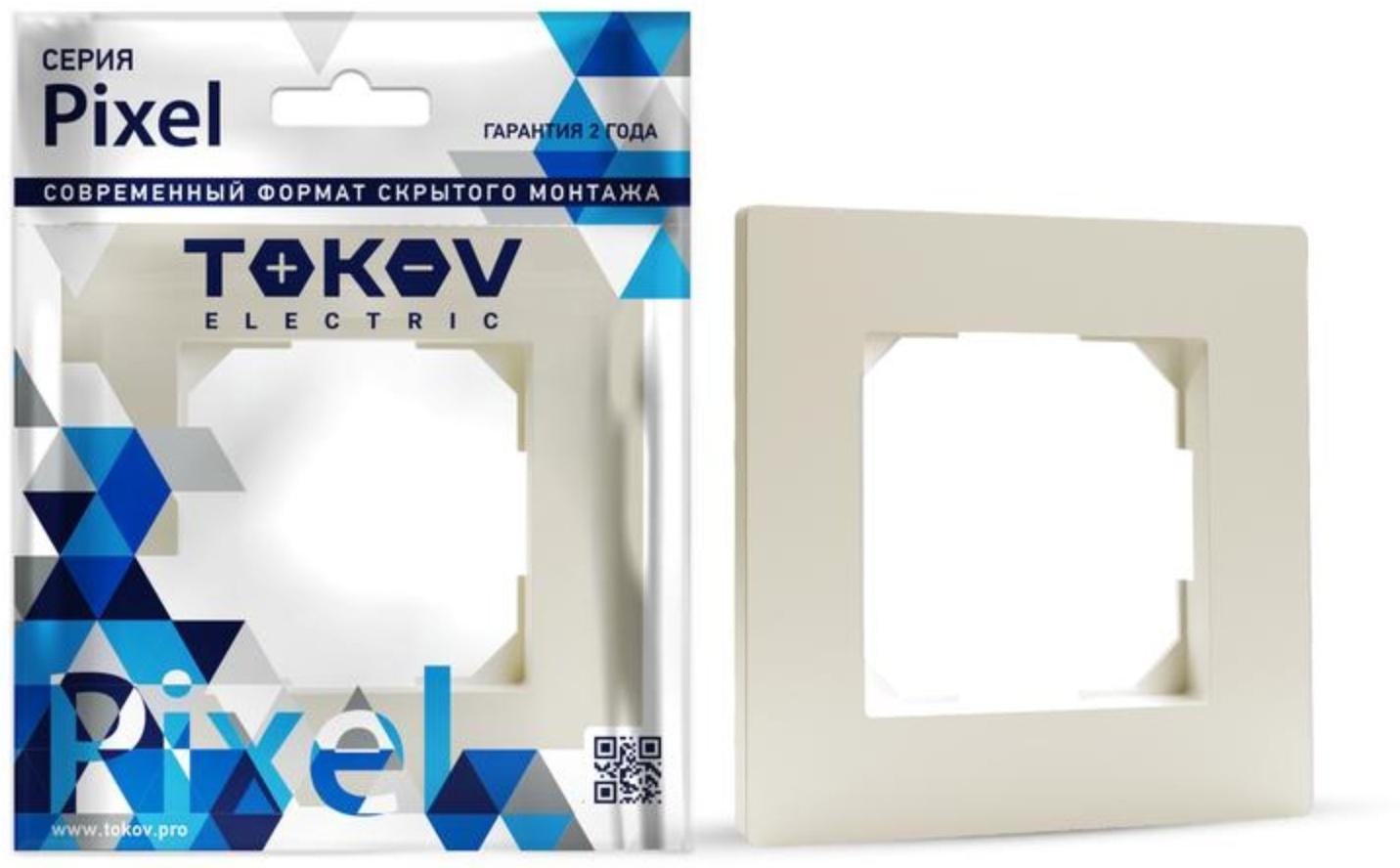 Рамка одноместнаяTOKOV ELECTRIC 