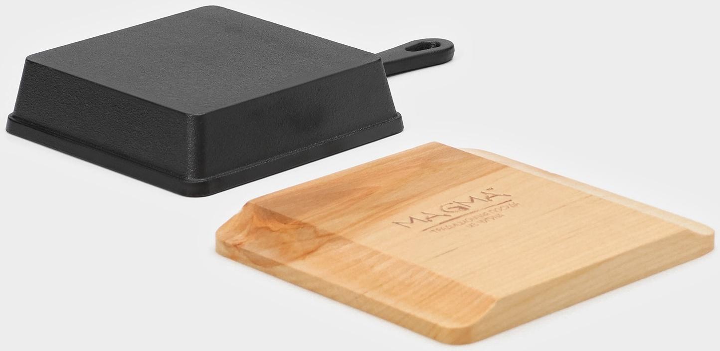 Сковорода чугунная Magma «Ханой», 23×13,5×3,5 см