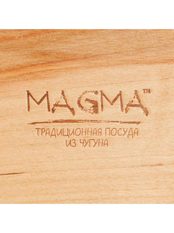 Сковорода чугунная Magma «Ханой», 23×13,5×3,5 см