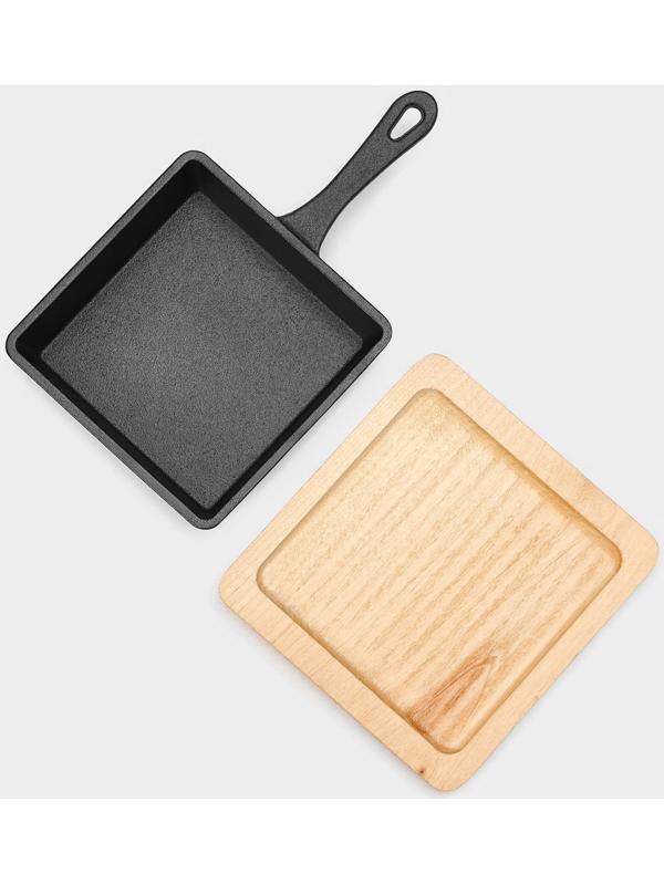 Сковорода чугунная Magma «Ханой», 23×13,5×3,5 см