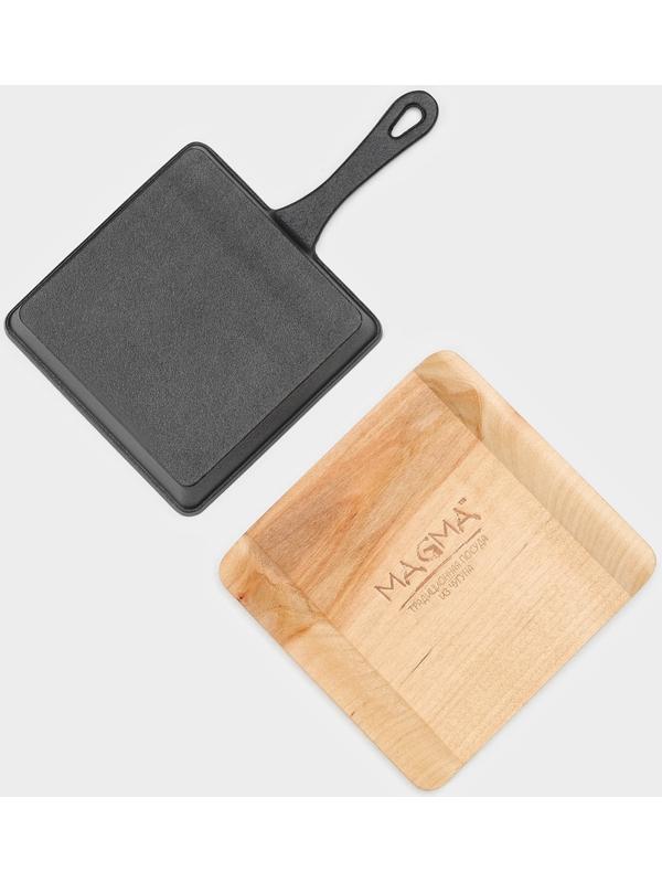 Сковорода чугунная Magma «Ханой», 23×13,5×3,5 см