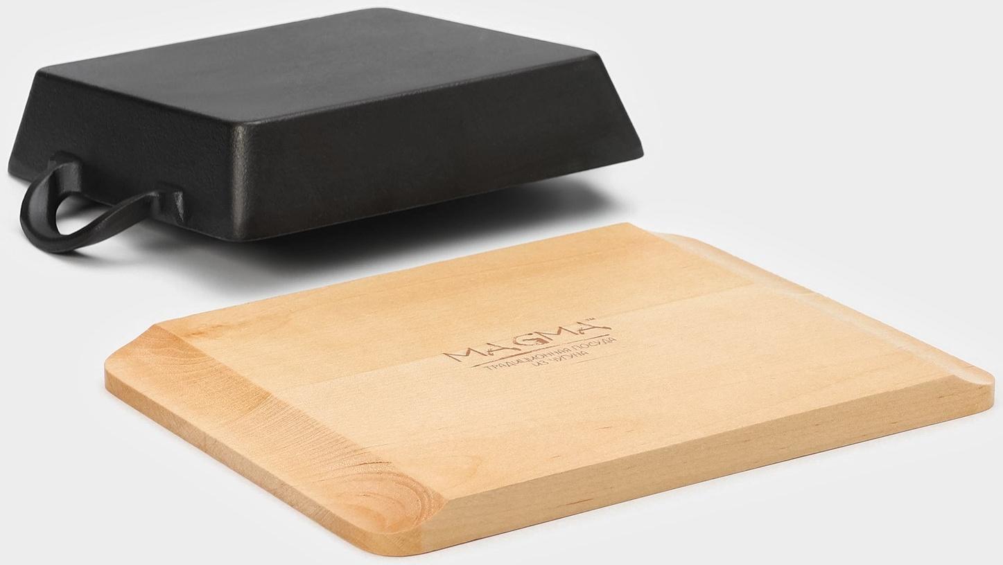 Сковорода-гриль чугунная Magma «Осан», 24×18×4 см