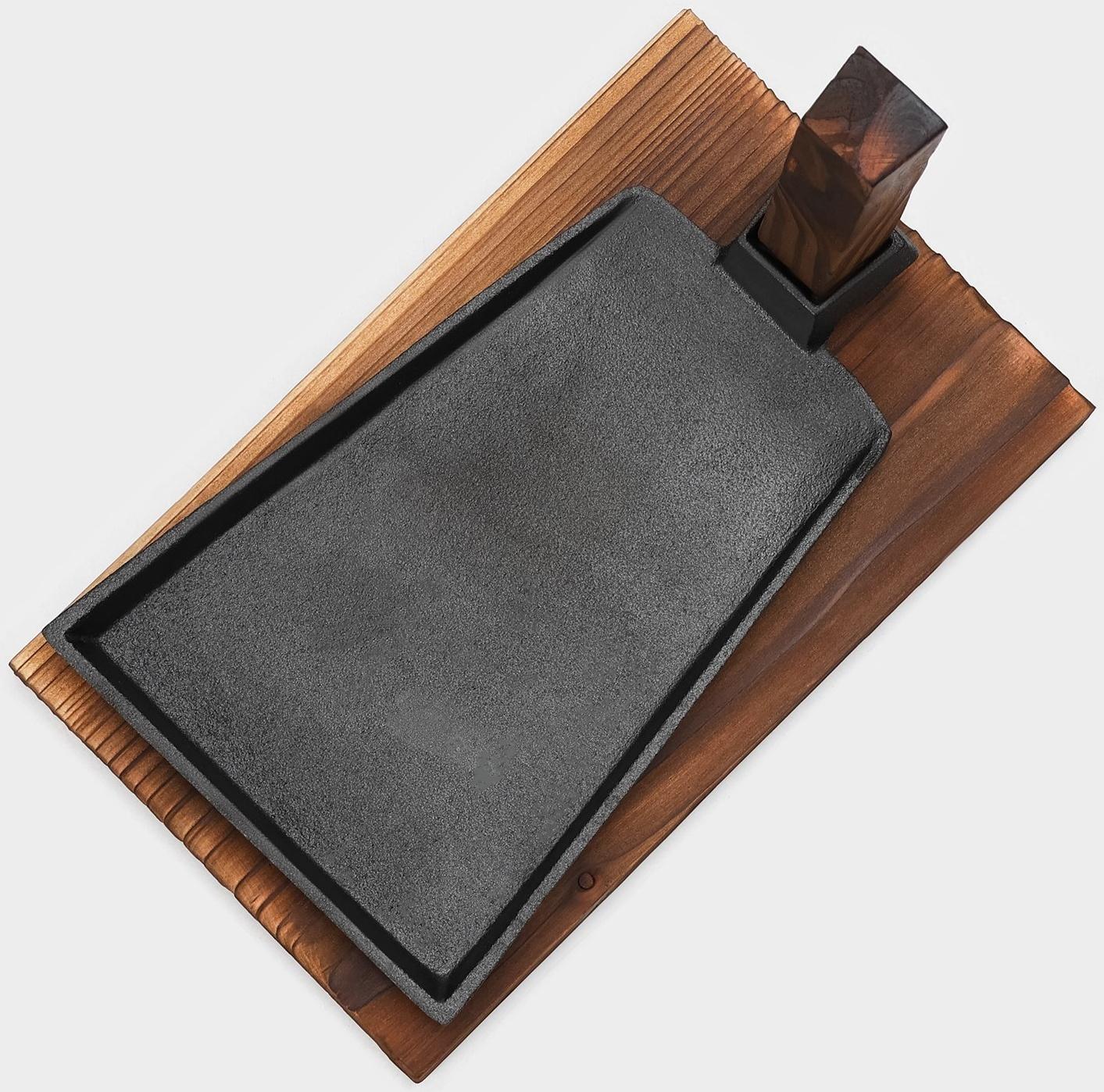 Сковорода чугунная Magma «Вунгтау», 24×15,3×2,2 см