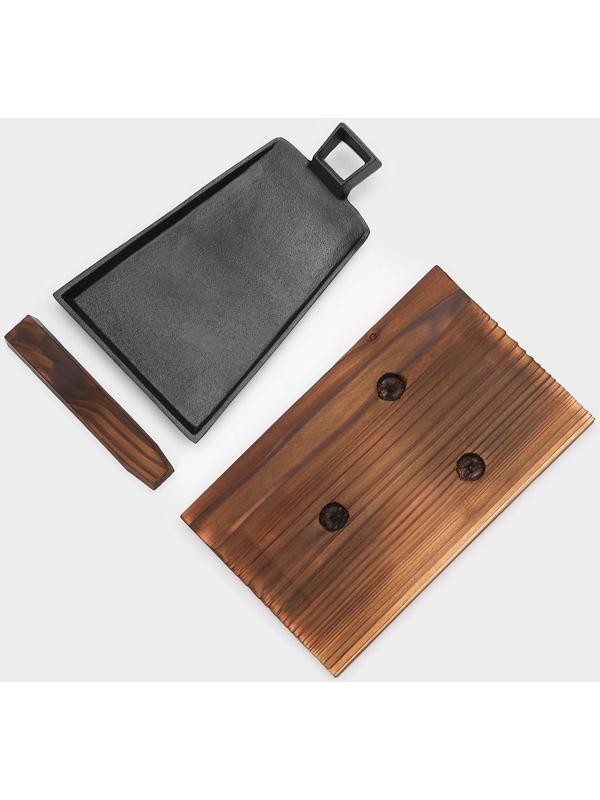 Сковорода чугунная Magma «Вунгтау», 24×15,3×2,2 см