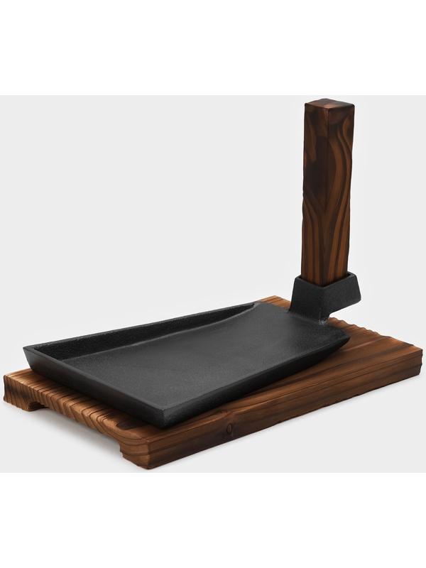 Сковорода чугунная Magma «Вунгтау», 24×15,3×2,2 см