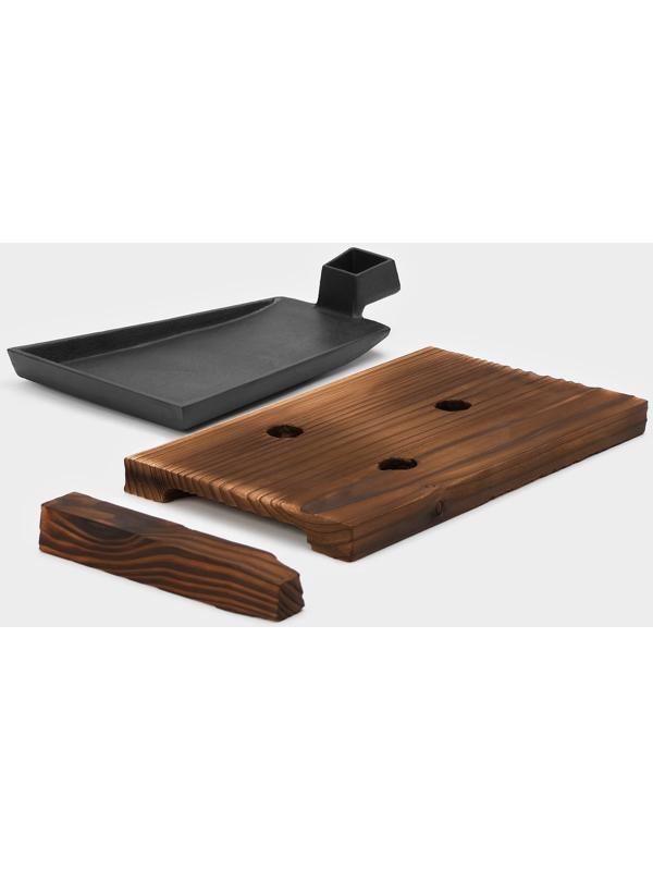 Сковорода чугунная Magma «Вунгтау», 24×15,3×2,2 см