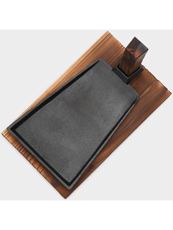 Сковорода чугунная Magma «Вунгтау», 24×15,3×2,2 см