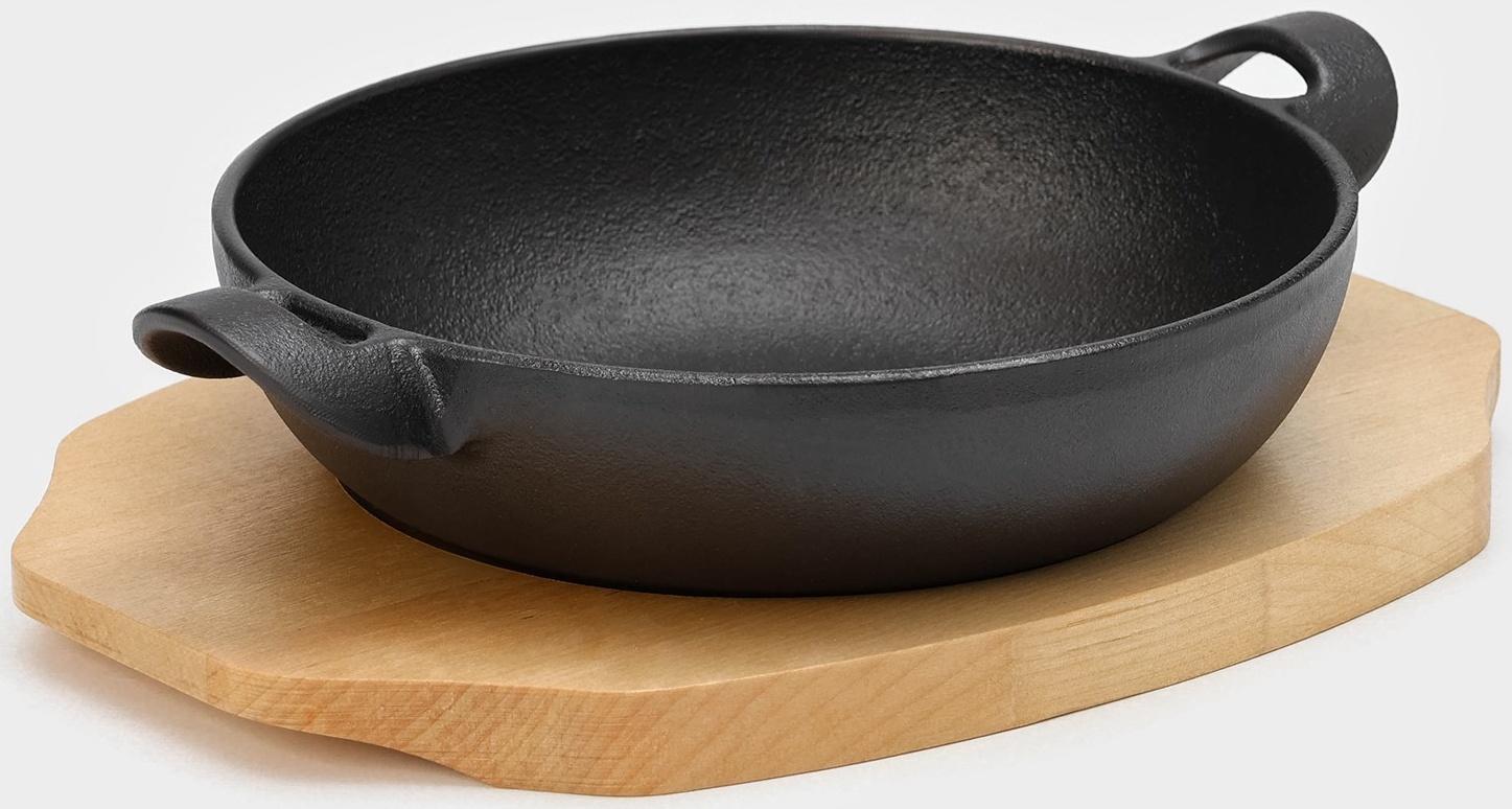 Сковорода чугунная Magma «Янсан», 21,5×16,5×4,4 см