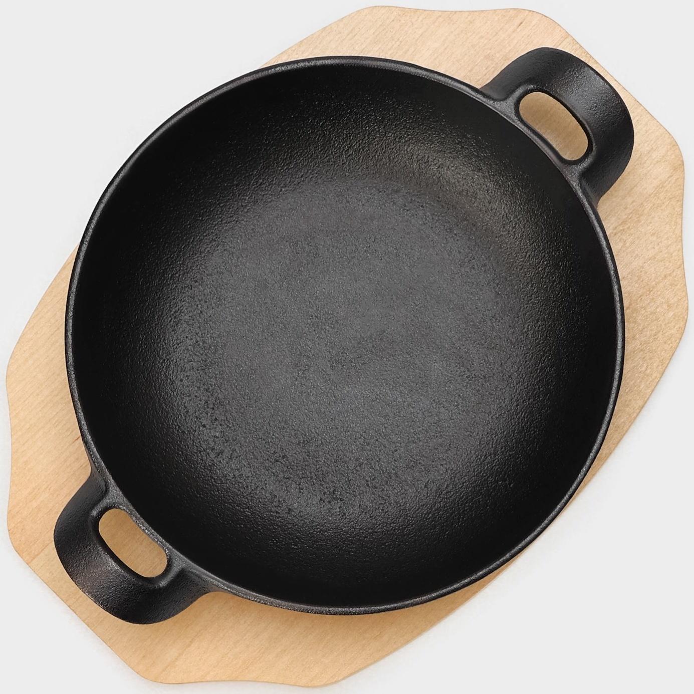 Сковорода чугунная Magma «Янсан», 21,5×16,5×4,4 см