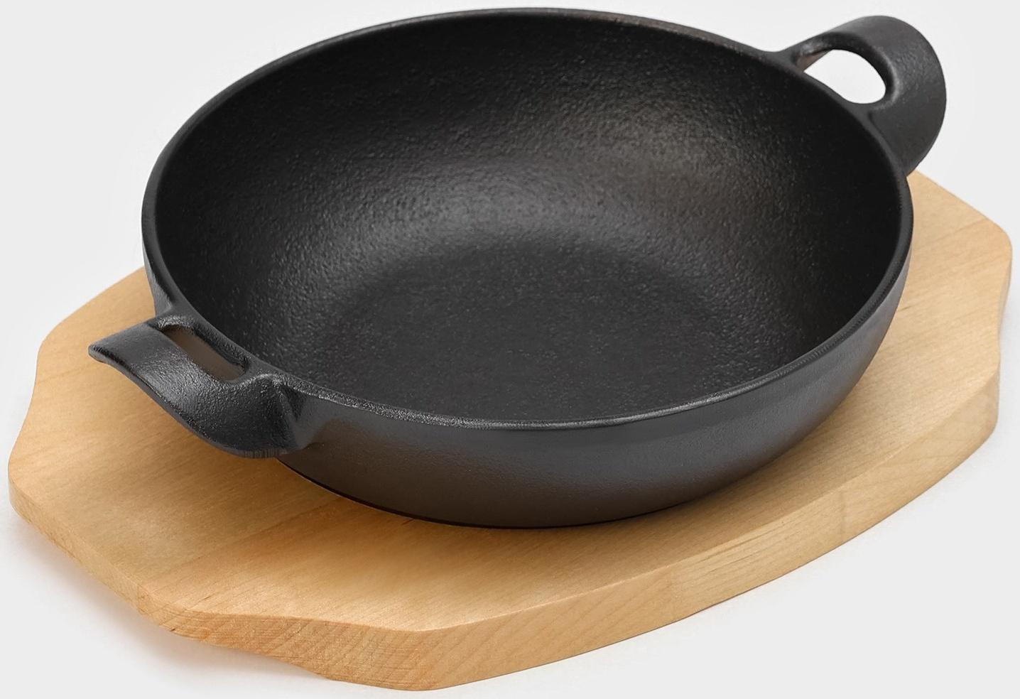 Сковорода чугунная Magma «Янсан», 21,5×16,5×4,4 см