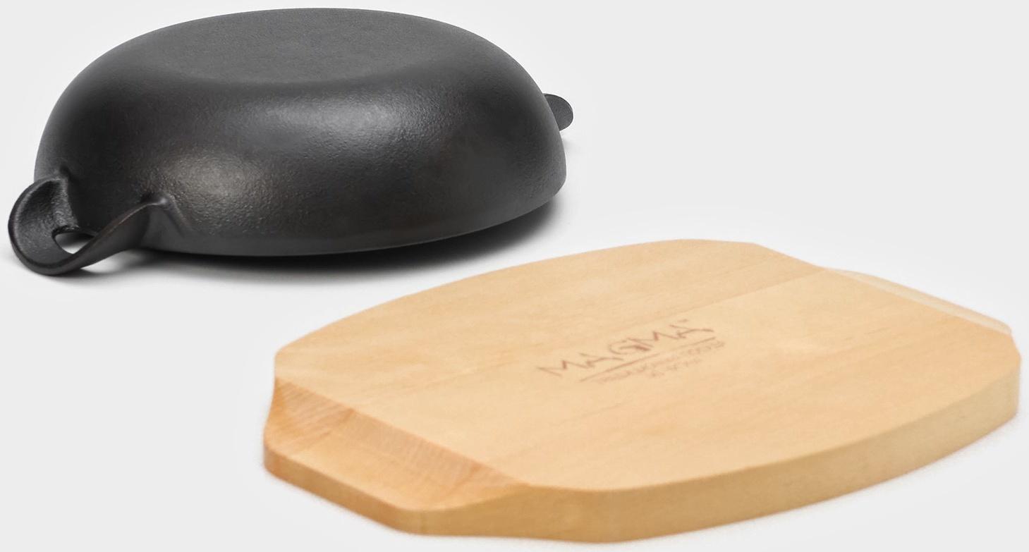 Сковорода чугунная Magma «Янсан», 21,5×16,5×4,4 см