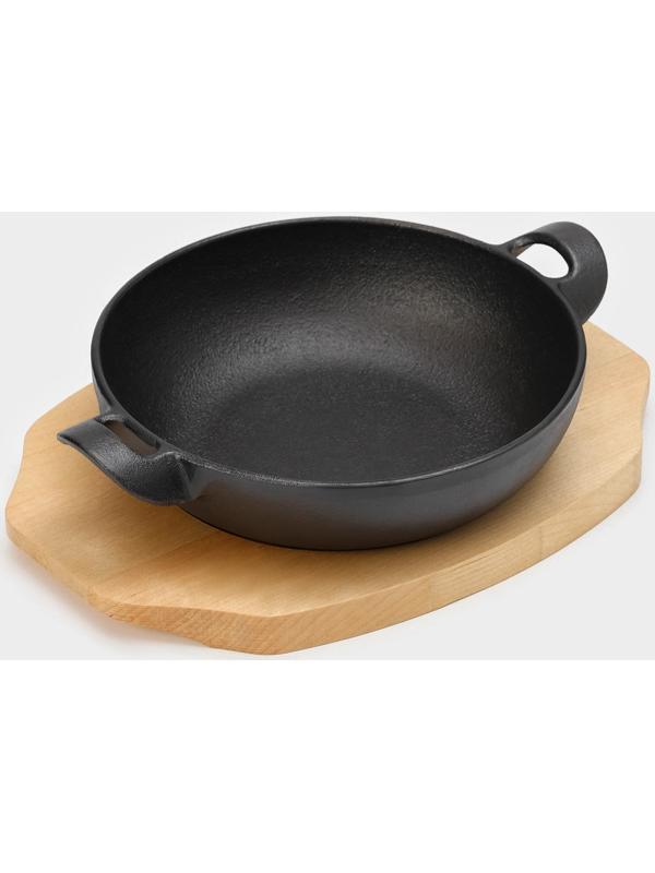 Сковорода чугунная Magma «Янсан», 21,5×16,5×4,4 см
