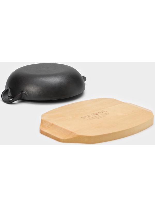 Сковорода чугунная Magma «Янсан», 21,5×16,5×4,4 см