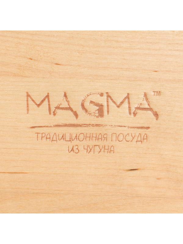 Сковорода чугунная Magma «Янсан», 21,5×16,5×4,4 см