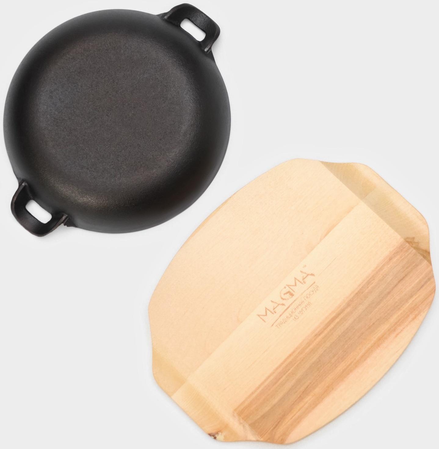 Сковорода чугунная Magma «Ансан»,  25×20,3×4,5 см