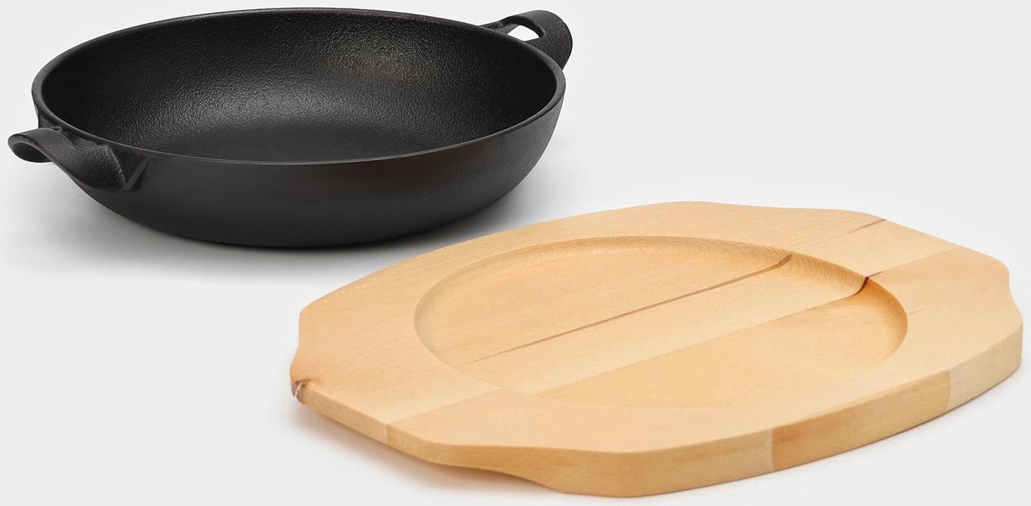 Сковорода чугунная Magma «Ансан»,  25×20,3×4,5 см