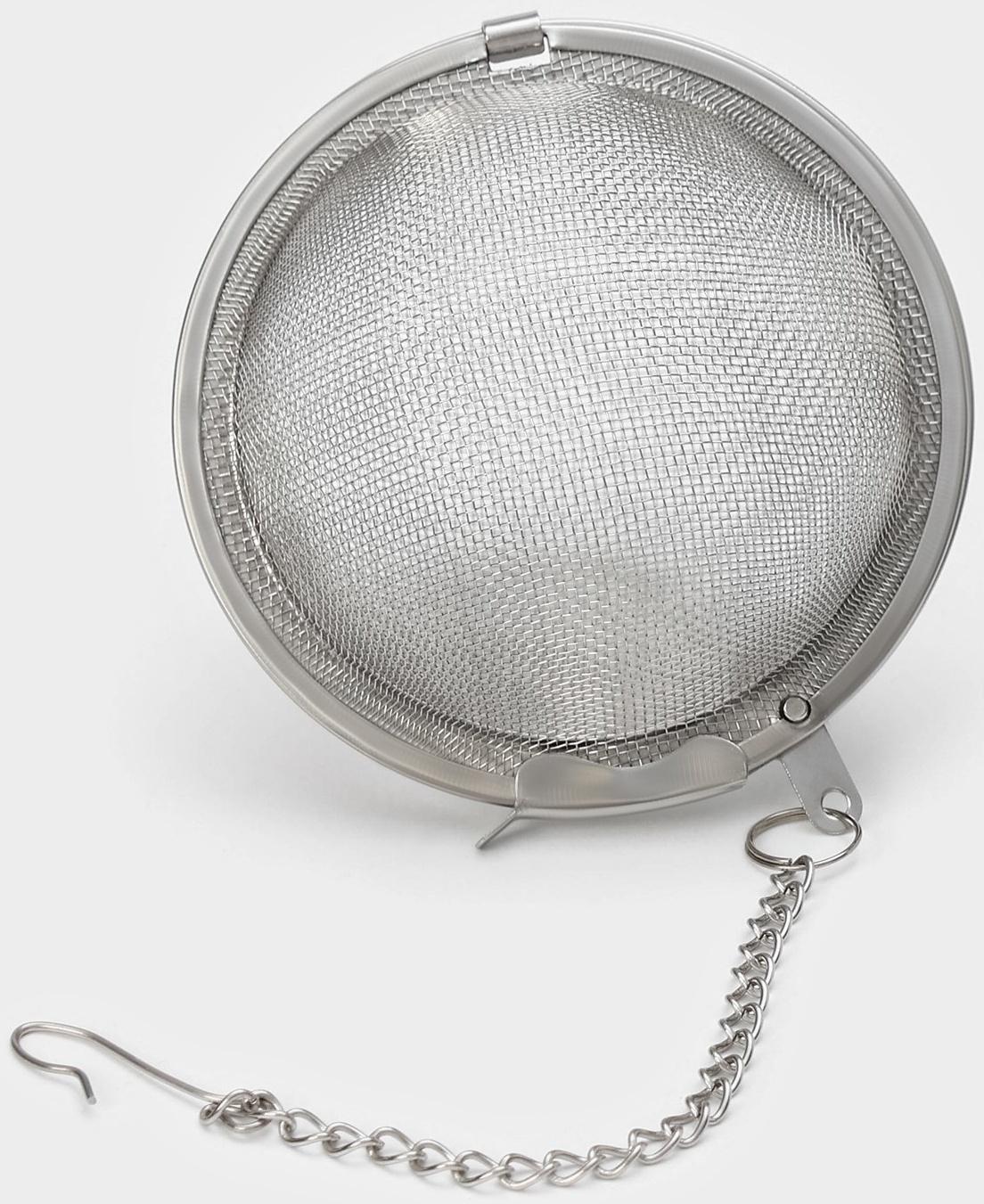 Чайник чугунный с эмалированным покрытием внутри Magma «Сайгон», 1,1 л, с ситом