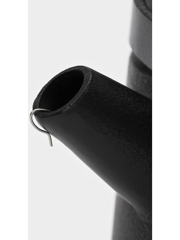 Чайник чугунный с эмалированным покрытием внутри Magma «Сайгон», 1,1 л, с ситом