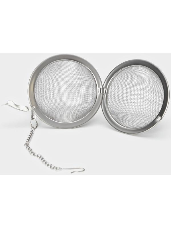 Чайник чугунный с эмалированным покрытием внутри Magma «Сайгон», 1,1 л, с ситом