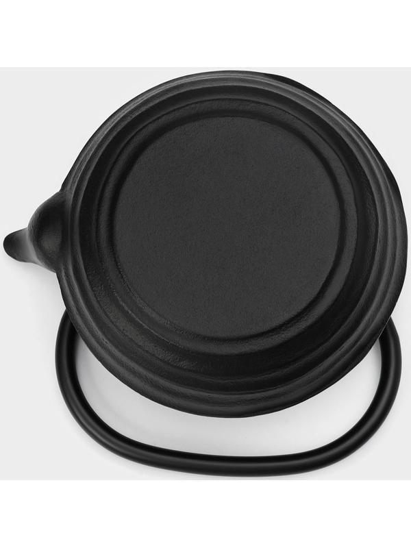 Чайник чугунный с эмалированным покрытием внутри Magma «Танан», 800 мл, с ситом