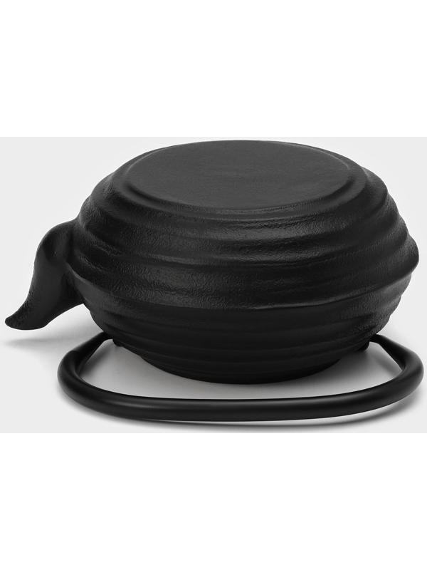 Чайник чугунный с эмалированным покрытием внутри Magma «Танан», 800 мл, с ситом