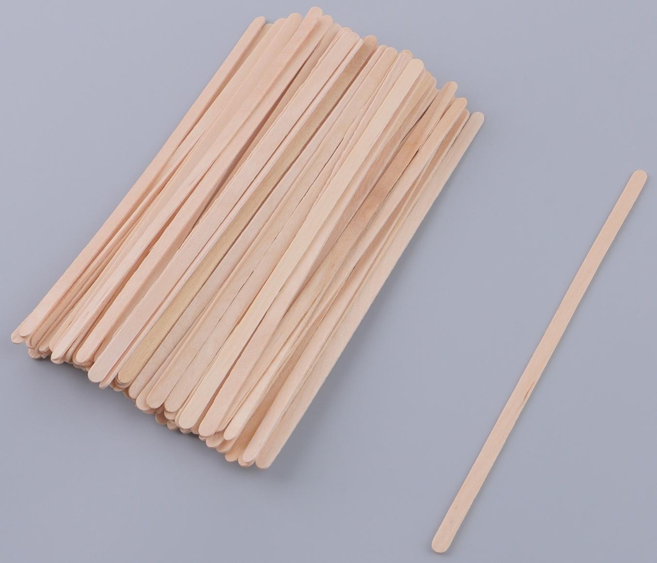 Шпатели для депиляции, деревянные, 14,5 × 0,5 см, 100 шт