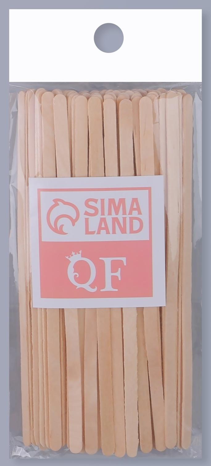 Шпатели для депиляции, деревянные, 14,5 × 0,5 см, 100 шт