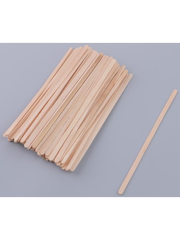 Шпатели для депиляции, деревянные, 14,5 × 0,5 см, 100 шт