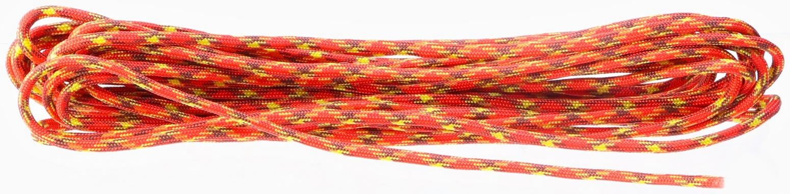 Паракорд-фитиль, пропитан воском, d - 4 мм, 7.5 м