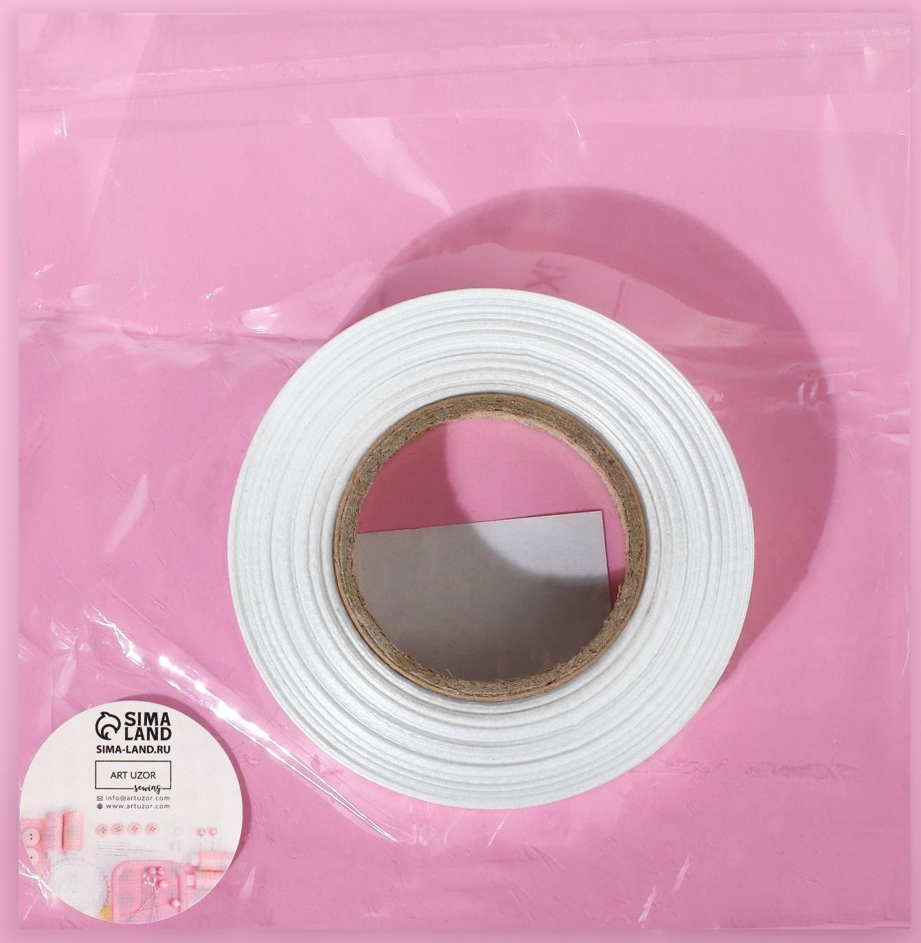 Размерник сатиновый, «XL», 1000 шт, 12 мм, 30 м, цвет белый