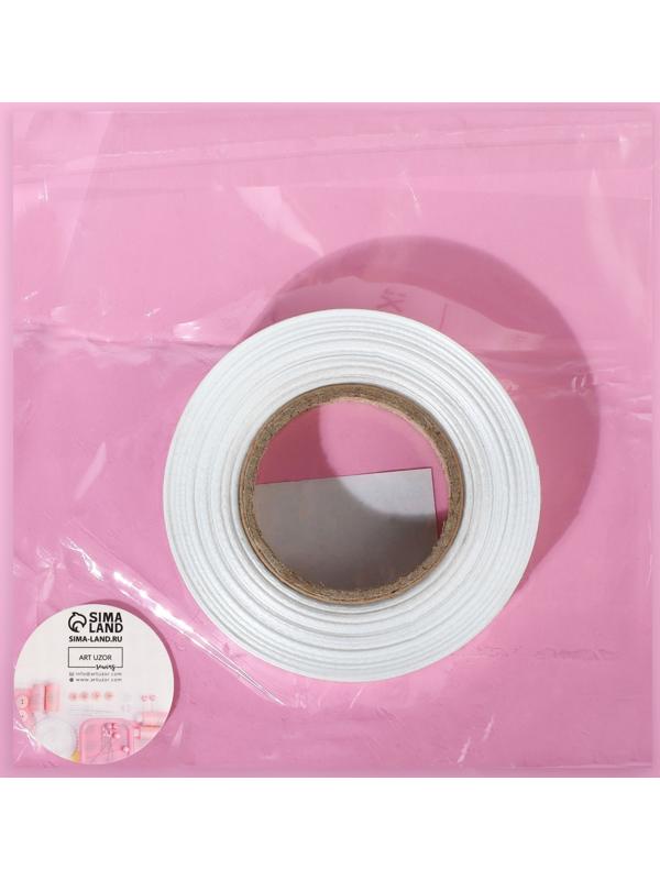 Размерник сатиновый, «XL», 1000 шт, 12 мм, 30 м, цвет белый