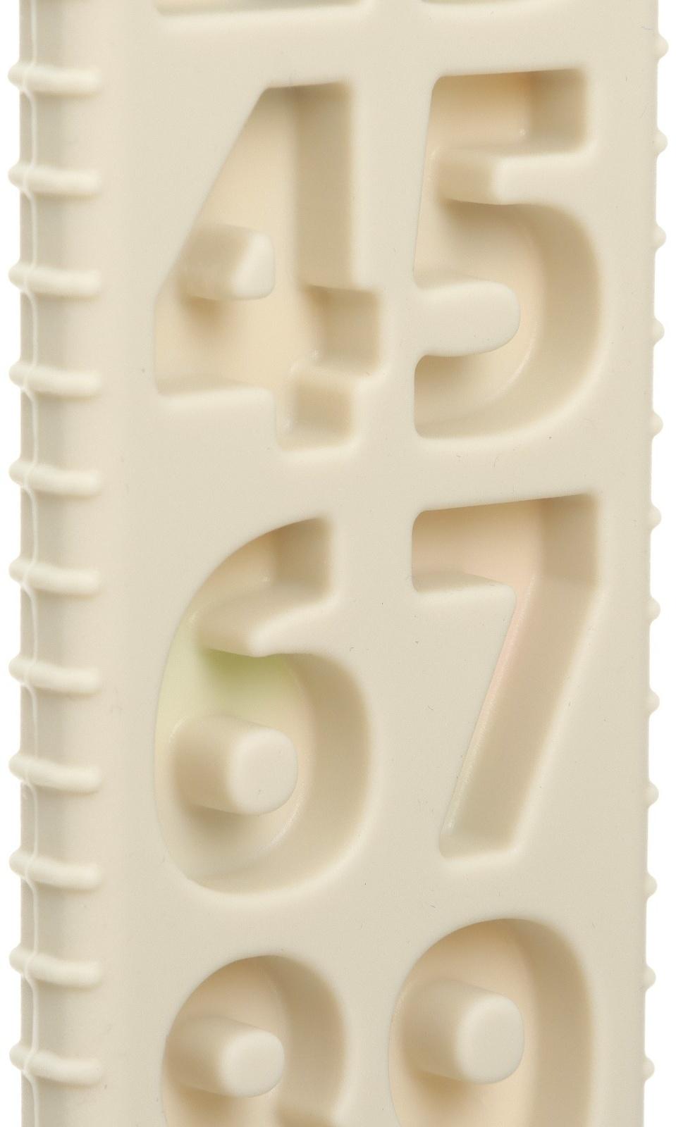 Прорезыватель для зубов «Пульт детский», цвет бежевый, размер 16 см