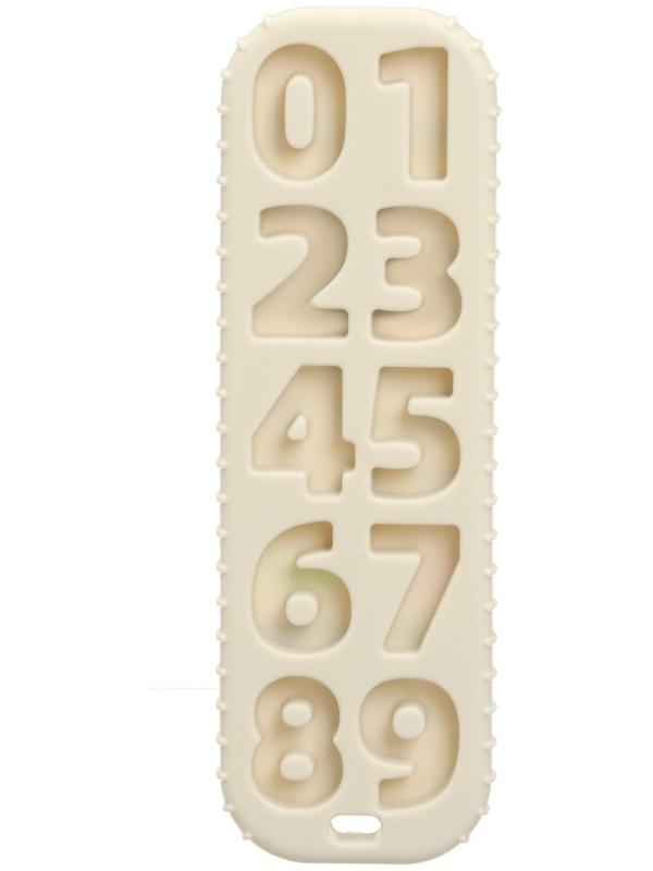 Прорезыватель для зубов «Пульт детский», цвет бежевый, размер 16 см