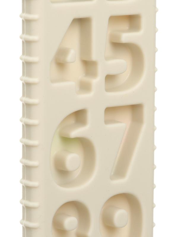 Прорезыватель для зубов «Пульт детский», цвет бежевый, размер 16 см