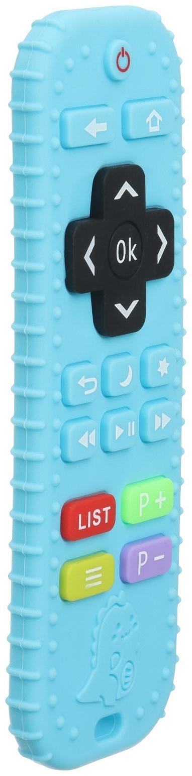 Прорезыватель для зубов «Пульт детский», цвет голубой, размер 16 см
