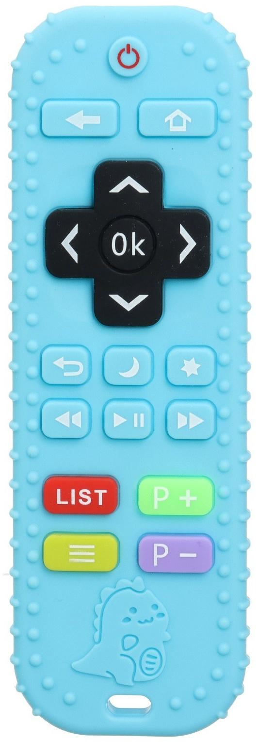 Прорезыватель для зубов «Пульт детский», цвет голубой, размер 16 см