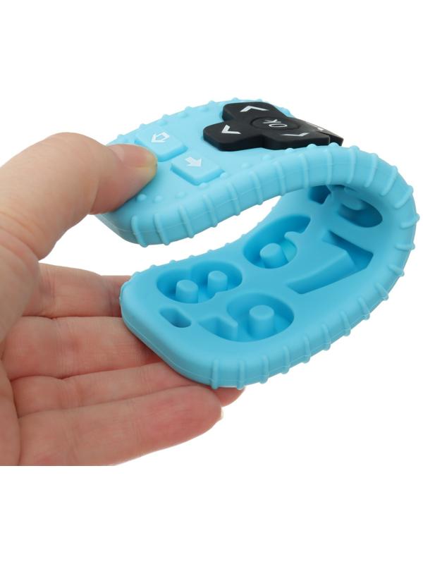 Прорезыватель для зубов «Пульт детский», цвет голубой, размер 16 см