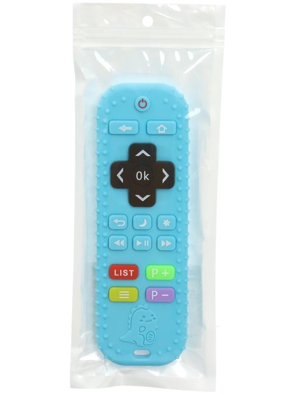 Прорезыватель для зубов «Пульт детский», цвет голубой, размер 16 см