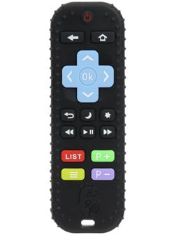 Прорезыватель для зубов «Пульт детский», цвет черный, размер 16 см