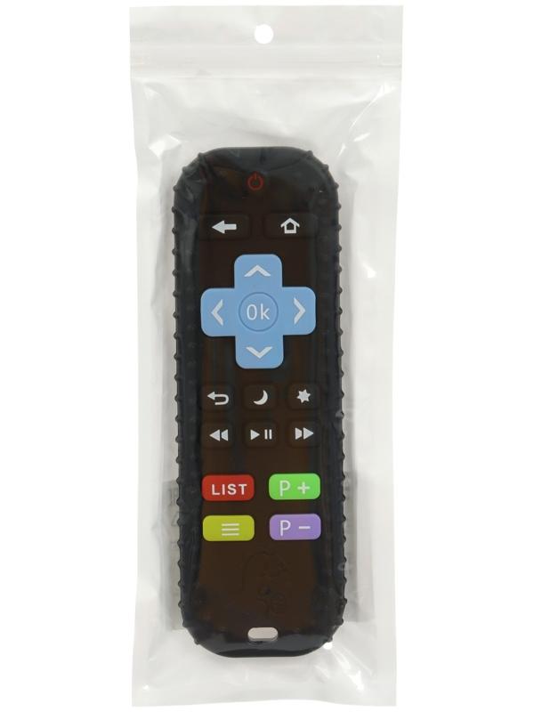 Прорезыватель для зубов «Пульт детский», цвет черный, размер 16 см