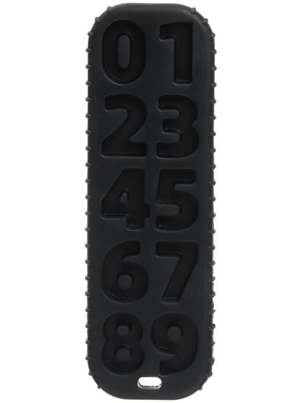 Прорезыватель для зубов «Пульт детский», цвет черный, размер 16 см