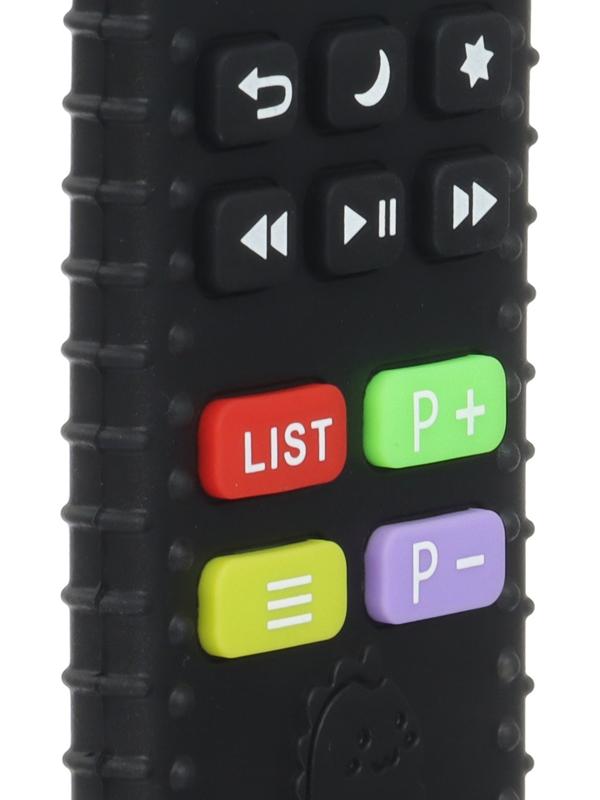 Прорезыватель для зубов «Пульт детский», цвет черный, размер 16 см