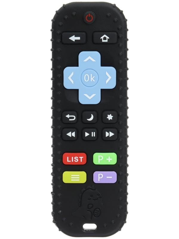 Прорезыватель для зубов «Пульт детский», цвет черный, размер 16 см