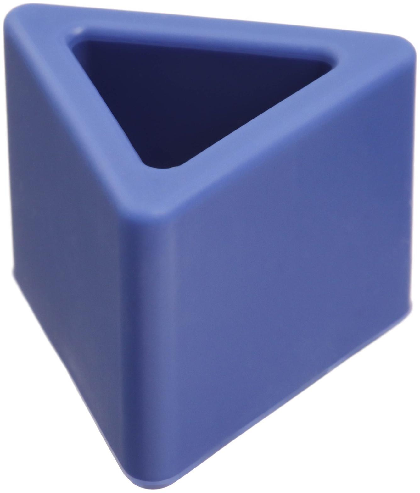 Развивающая игрушка - сортер «Изучаем фигуры», пищевой силикон, цвет голубой, Mum&Baby