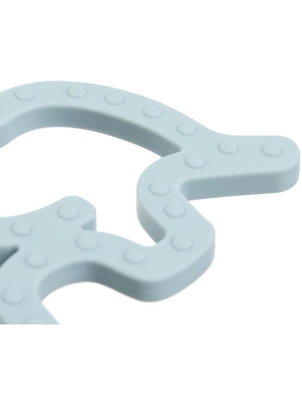 Прорезыватель силиконовый «Слоник», цвет синий, Mum&Baby