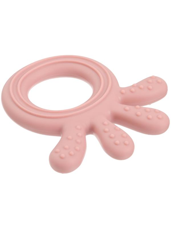 Прорезыватель силиконовый «Осьминожка», цвет розовый, Mum&Baby