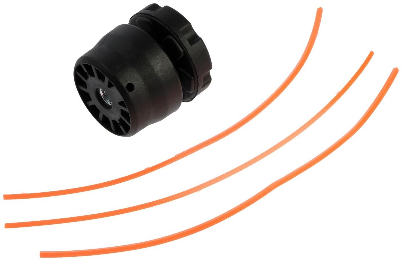 Катушка для триммера ТУНДРА, ручная, леска 1.2 - 3 мм, М10 х 1.25 мм левая резьба