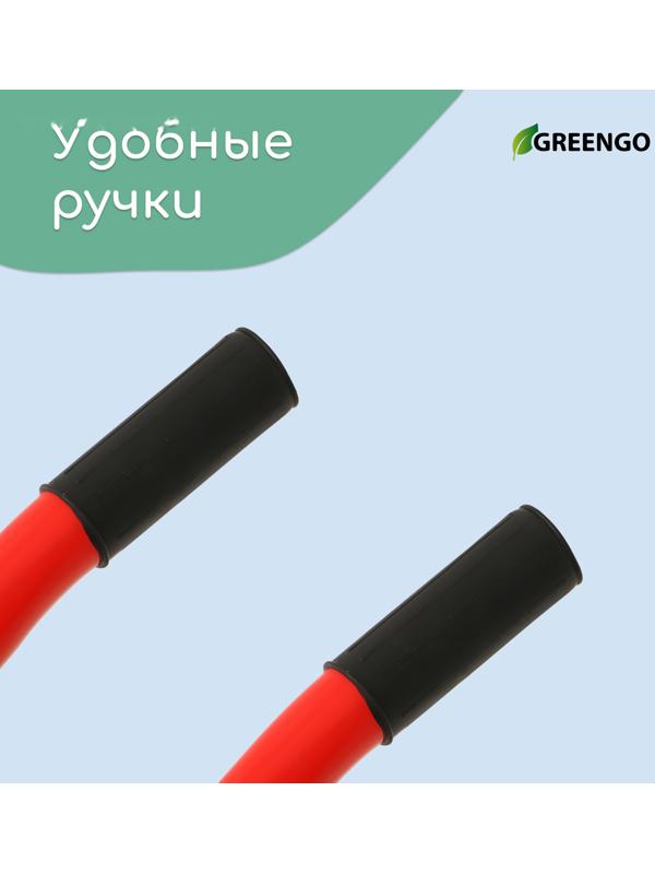Тачка строительная, 2 пневмоколеса, груз/п 320 кг, объём 110 л, оцинкованный кузов 0,8 мм, Greengo